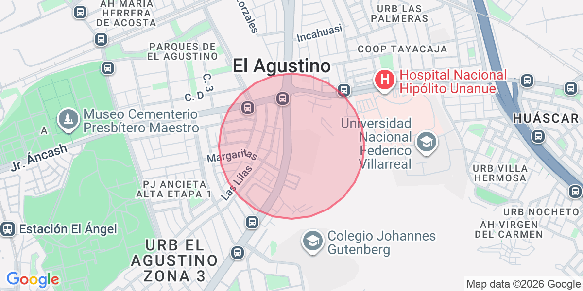 Zona aproximada de Debora