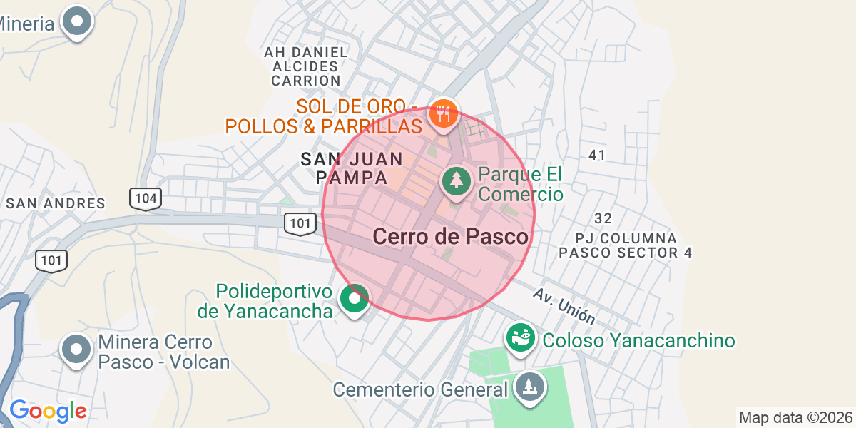 Zona aproximada de Celeste 