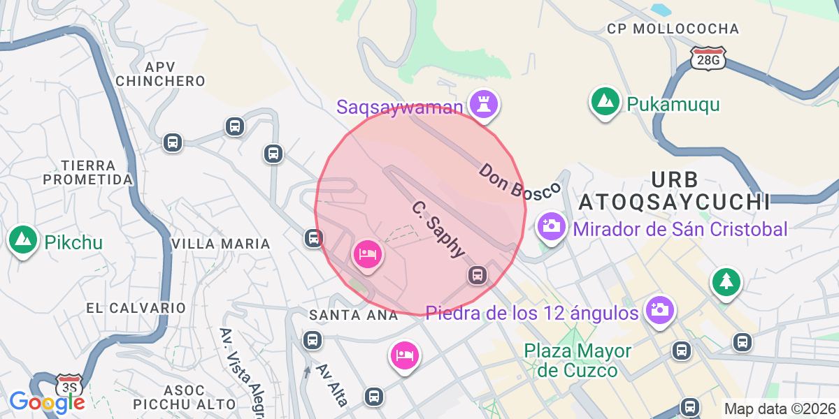 Zona aproximada de Nicoles