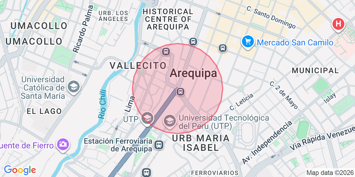 Zona aproximada de Anan