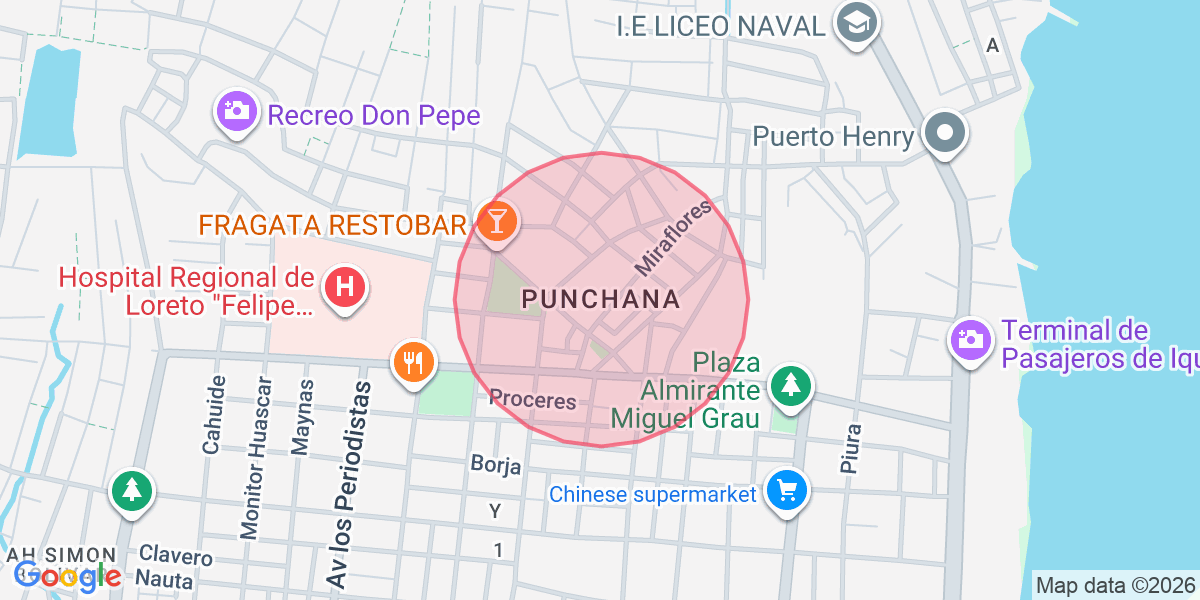 Zona aproximada de Gimena